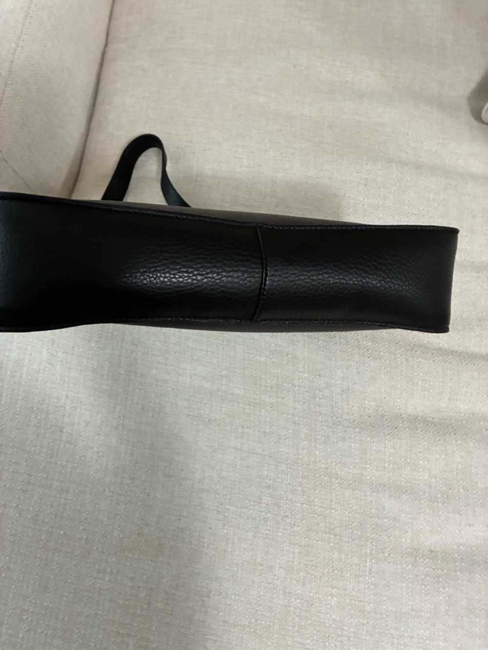 Tory Burch EUC Miller Black and Gold Shoulder Bag with Structured Design - Picture 8 of 15